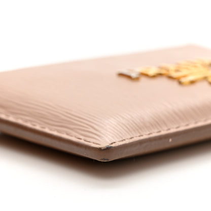 Prada Vitello Move Metal Card Case Cammeo 10 of 11