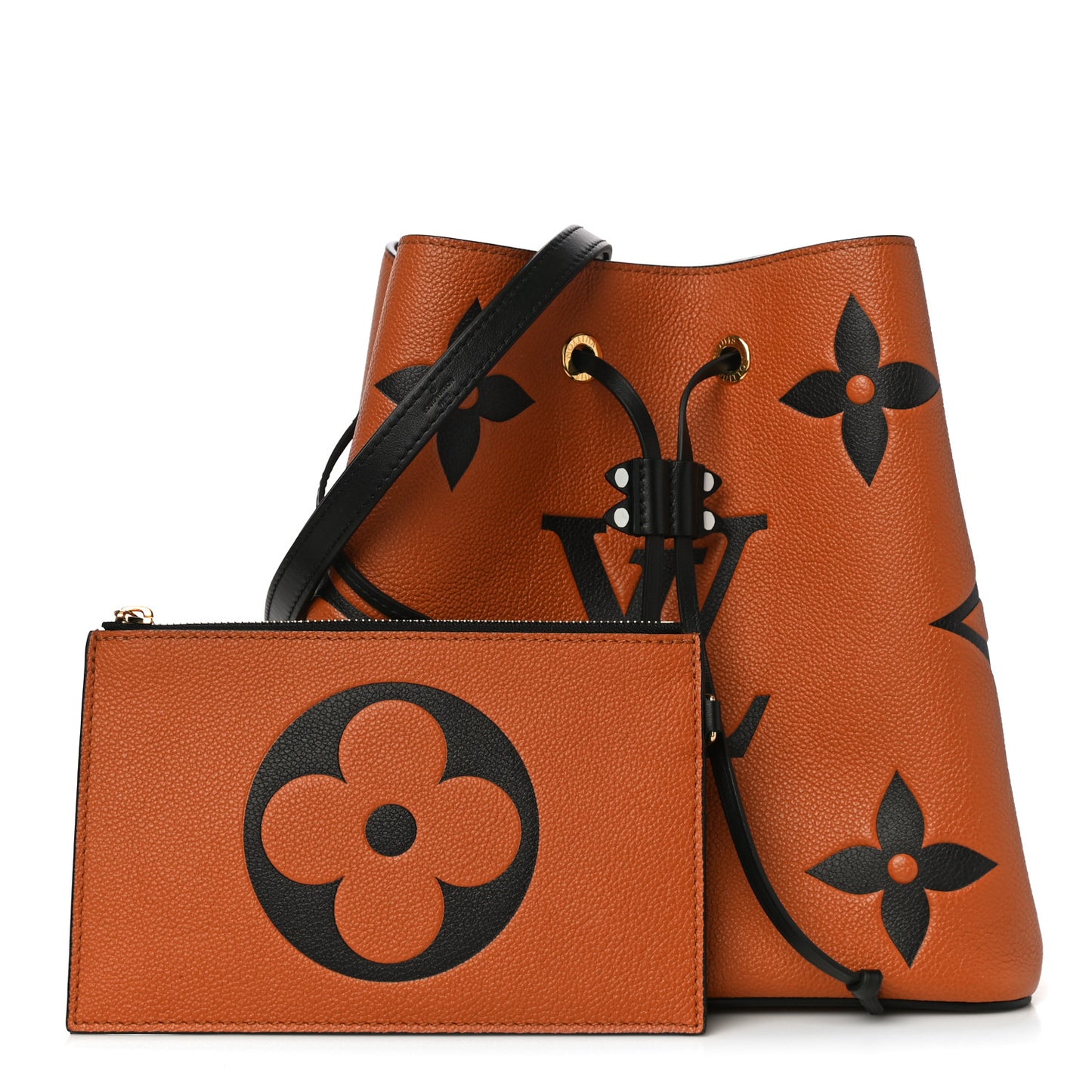 Empreinte Monogram Giant Crafty Neonoe MM Caramel Black