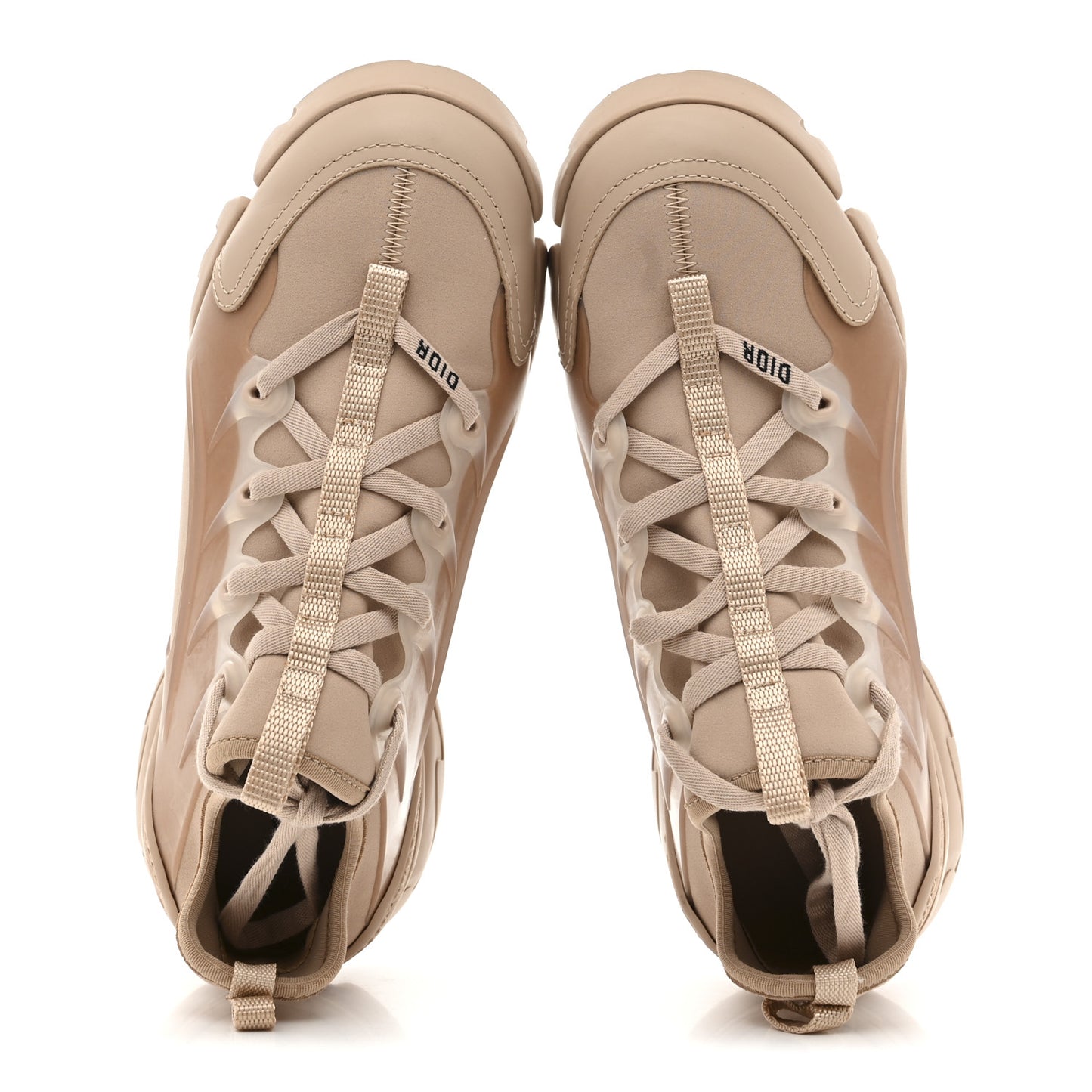 Neoprene Rubber Womens D-Connect Sneakers 36 Nude