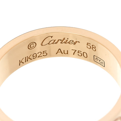 Cartier 18K Yellow Gold 5.5mm LOVE Ring 58 8.5 4 of 4