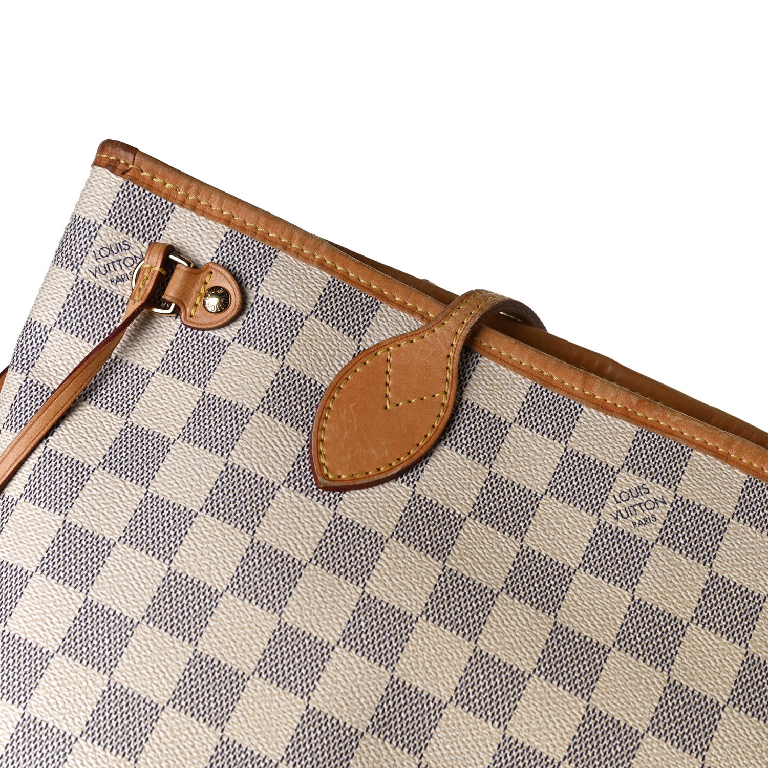 Louis Vuitton Damier Azur Neverfull PM 16 of 18