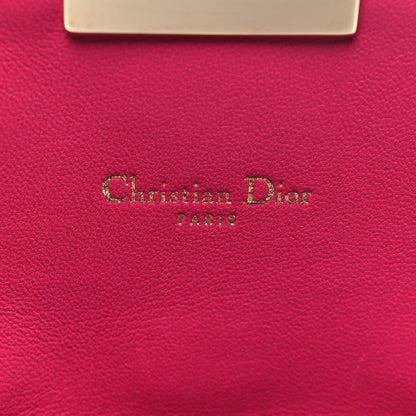 Christian Dior Lambskin Cannage Miss Dior Promenade Pouch Fuchsia 6 of 10