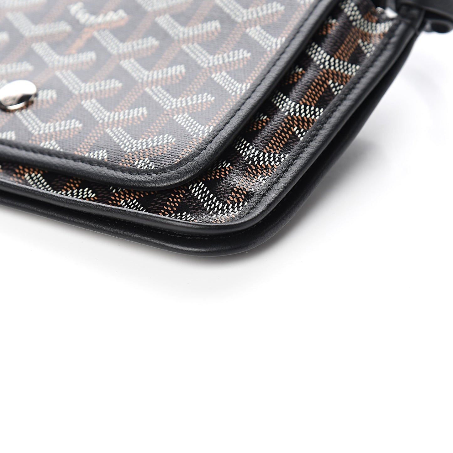 Goyardine Plumet Wallet Clutch Black