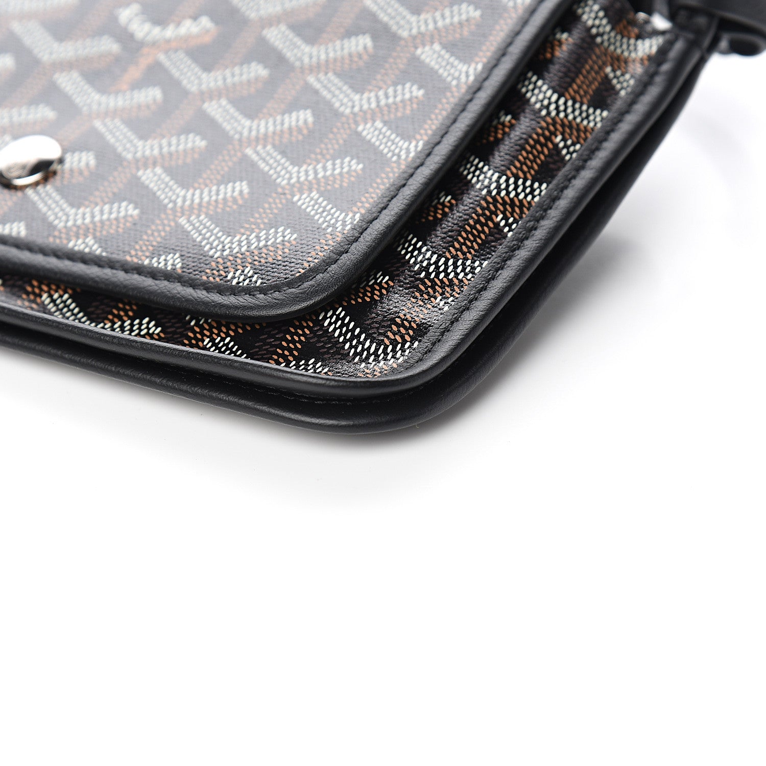 Goyard Goyardine Plumet Wallet Clutch Black 8 of 9