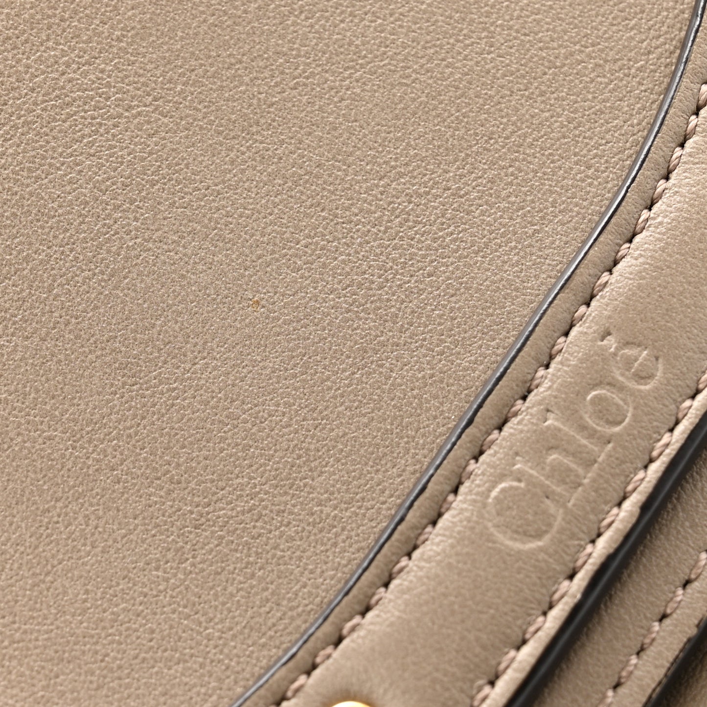 Calfskin Small Nile Bracelet Minaudiere Bag Motty Grey