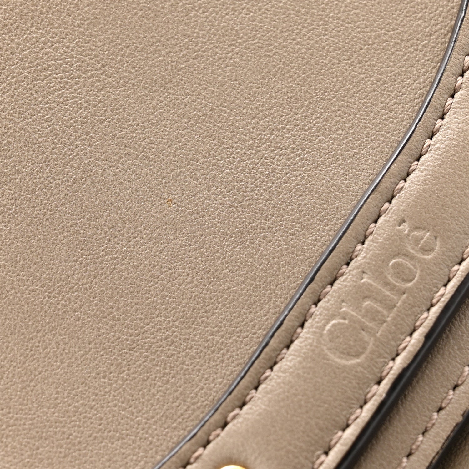 Chloe Calfskin Small Nile Bracelet Minaudiere Bag Motty Grey 12 of 15