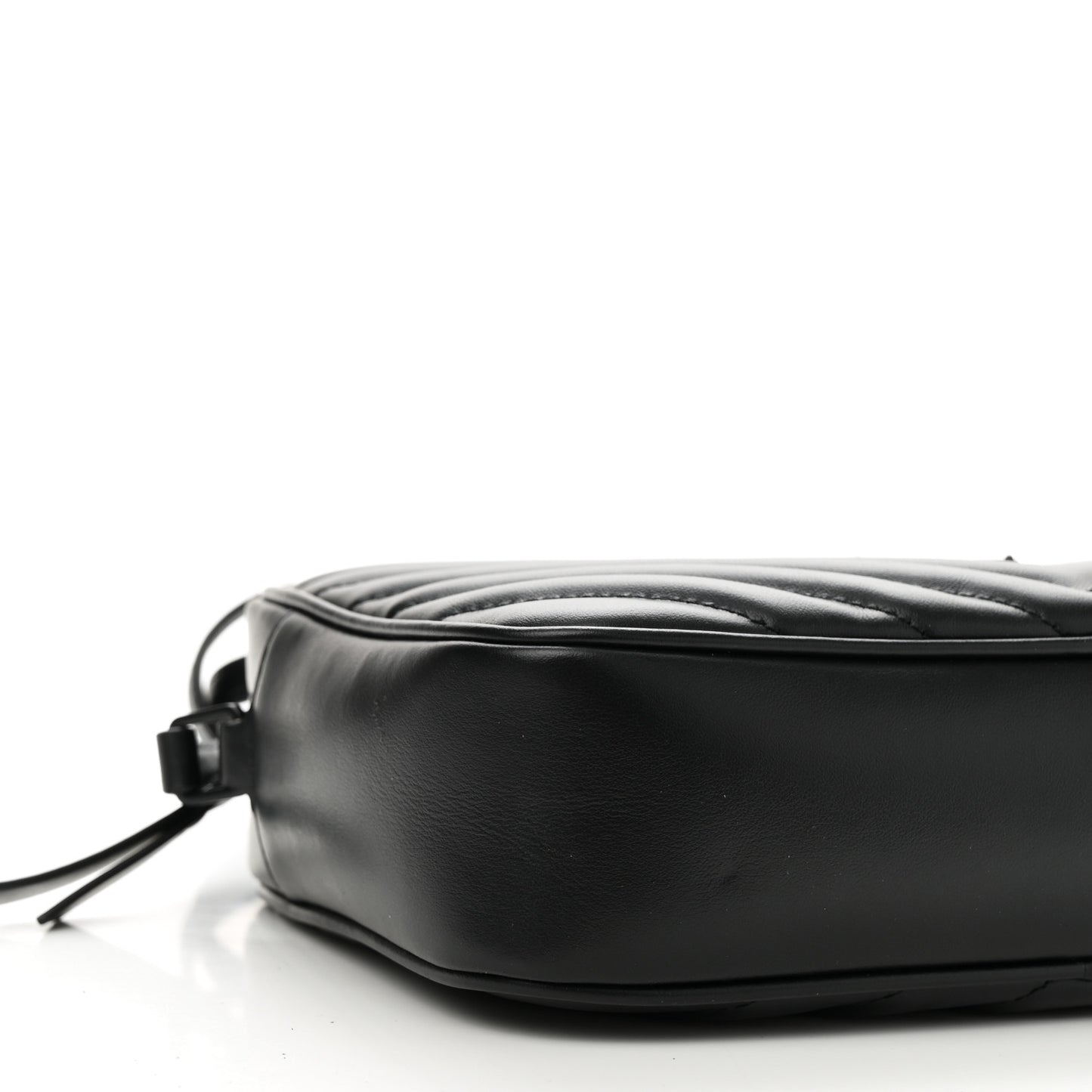 Calfskin Matelasse Monogram Monochrome Lou Camera Bag Black