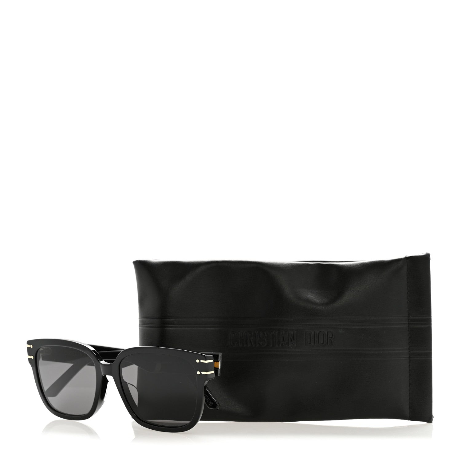 Christian Dior Diorsignature S7F Square Sunglasses Black 10 of 10