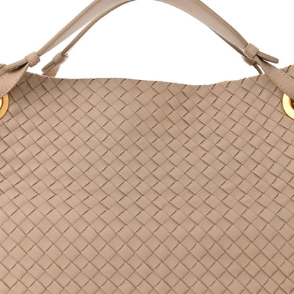 Bottega Veneta Nappa Intrecciato Bella Tote Beige 8 of 10