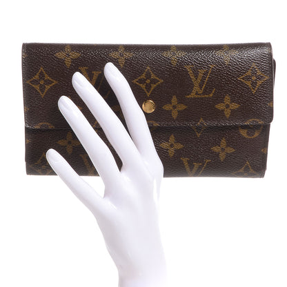 Louis Vuitton Monogram Porte Tresor International Wallet 2 of 7