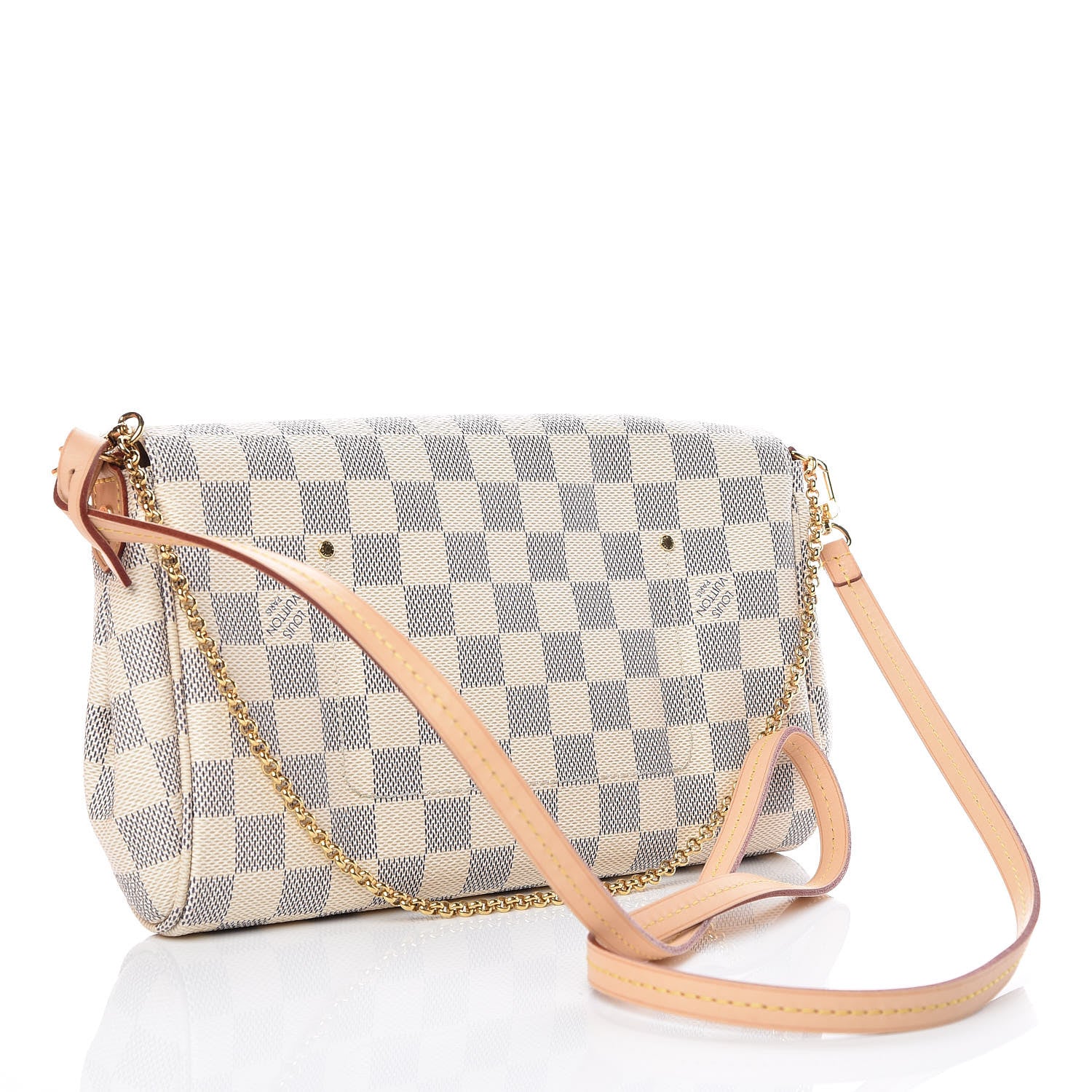 Louis Vuitton Damier Azur Favorite MM 3 of 11