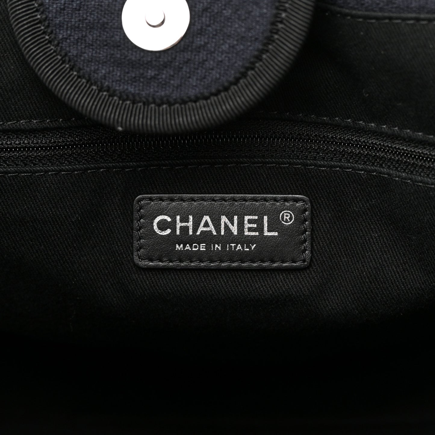 Mixed Fibers Medium Deauville Tote Black