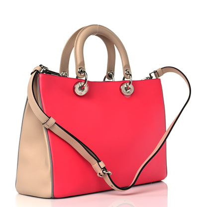 Christian Dior Smooth Calfskin Medium Tri-Color Diorissimo Multicolor 3 of 9