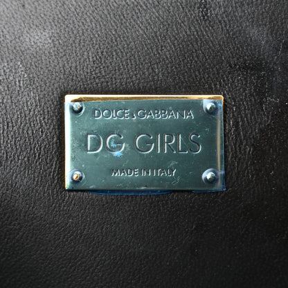 Dolce & Gabbana Nappa DG Girls Shoulder Bag Black 7 of 13