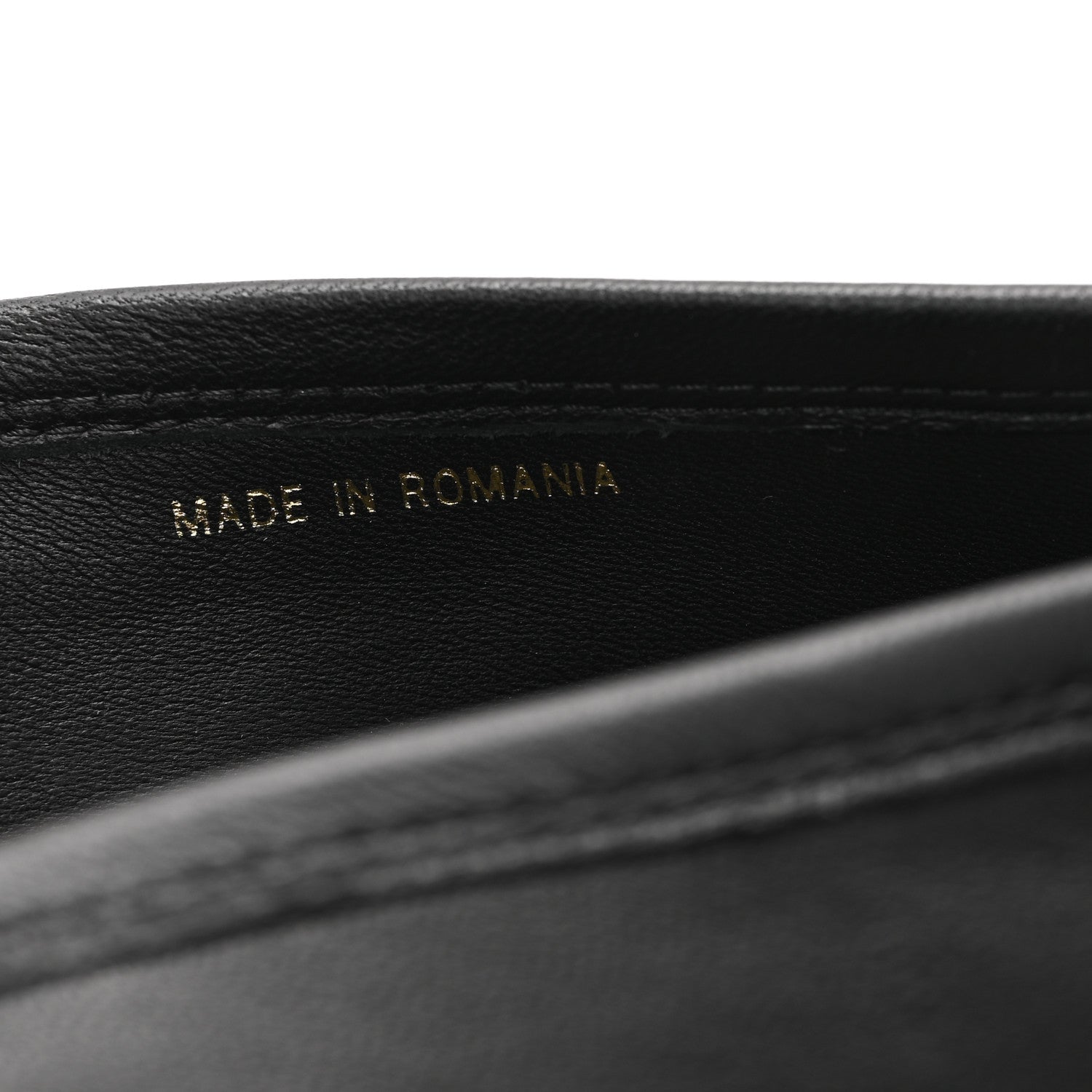 Chanel Lambskin Mens Stitched CC Loafers 42 Black 10 of 10