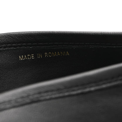 Chanel Lambskin Mens Stitched CC Loafers 42 Black 10 of 10