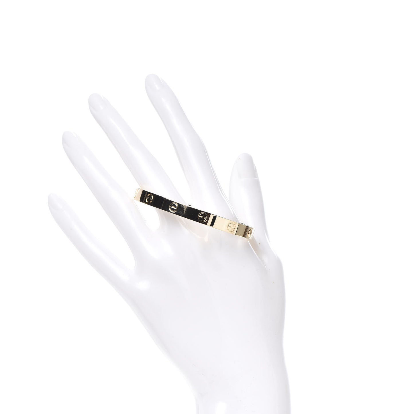 18K Yellow Gold LOVE Bracelet 17