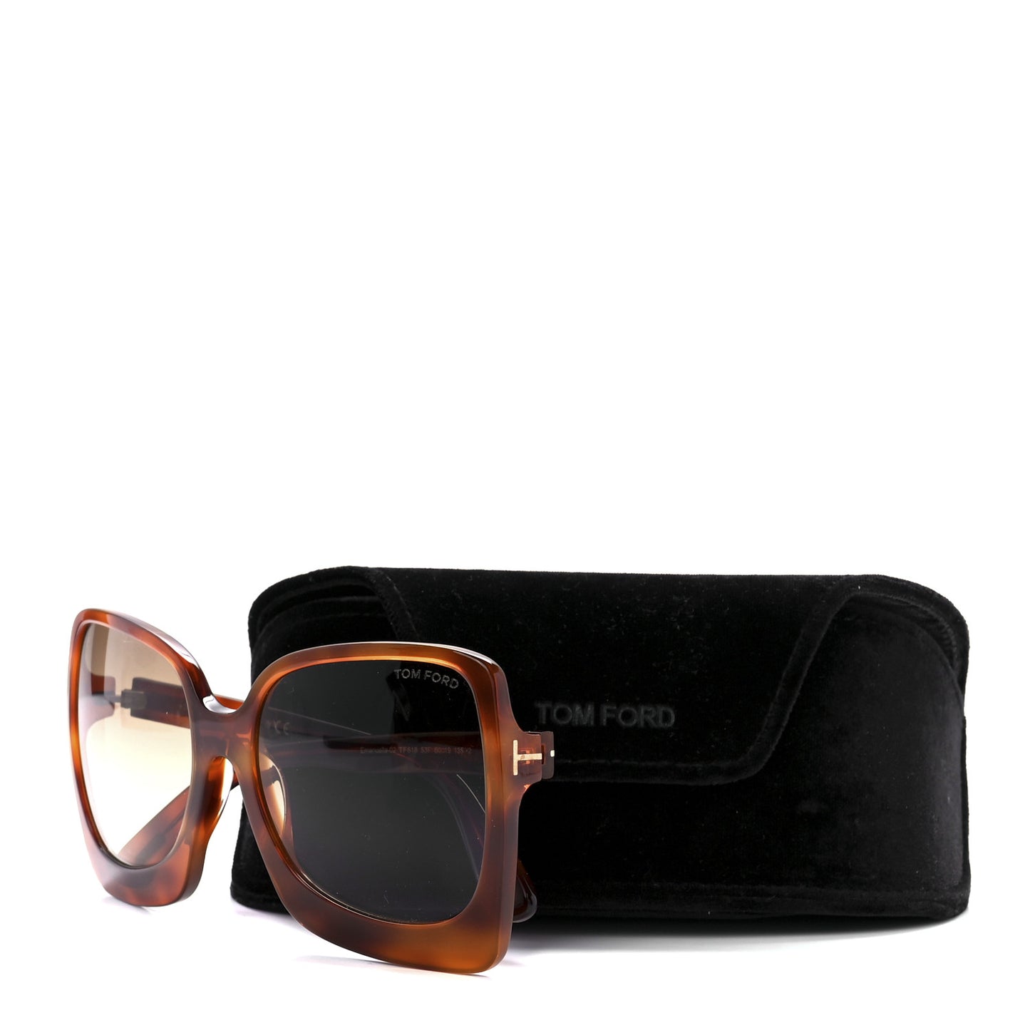 Acetate Emmanuella Sunglasses TF618 Tortoise