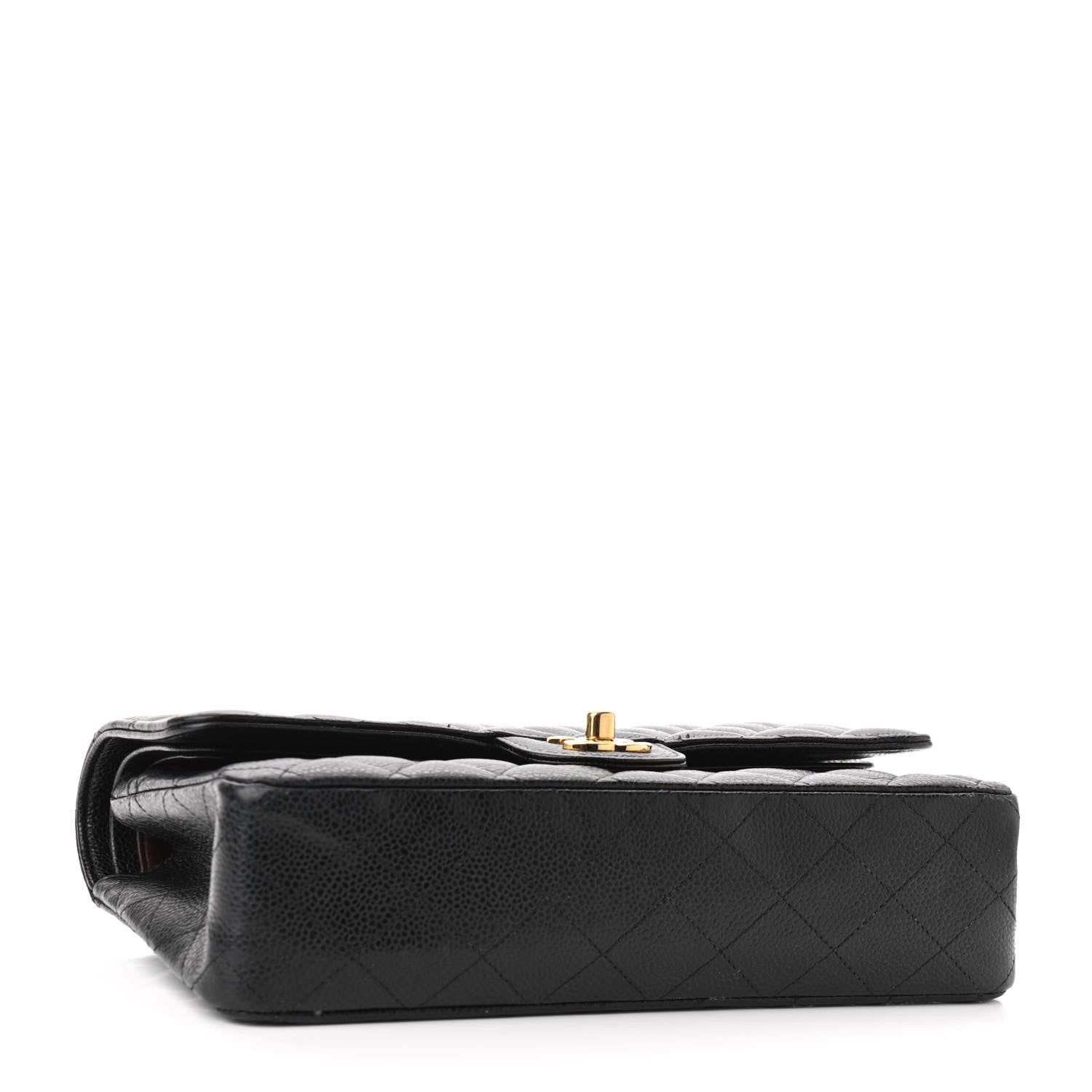 Chanel Caviar Quilted Medium Double Flap Black 4 of 13