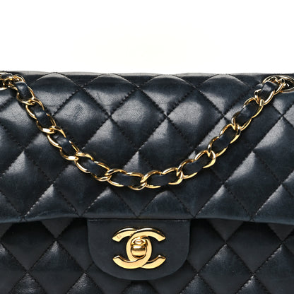 Chanel Lambskin Quilted Small Double Flap Black 9 of 15