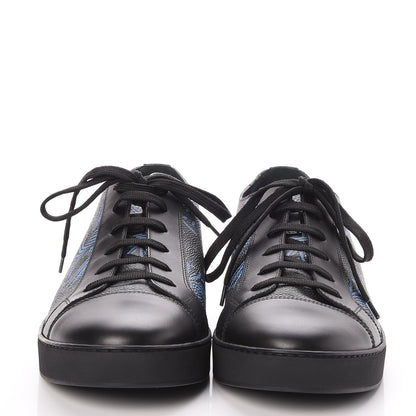 Louis Vuitton Damier Graphite Rope Sneakers 8.5 Blue 2 of 9