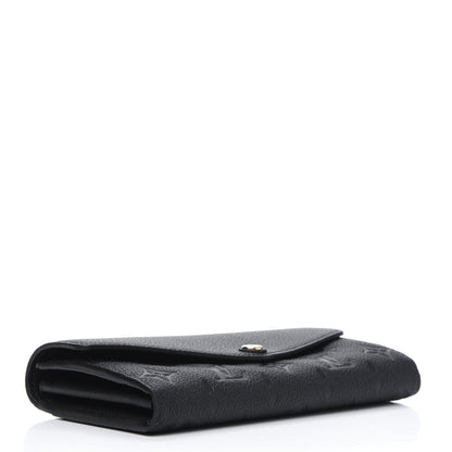Louis Vuitton Empreinte Sarah Wallet NM Black 3 of 5