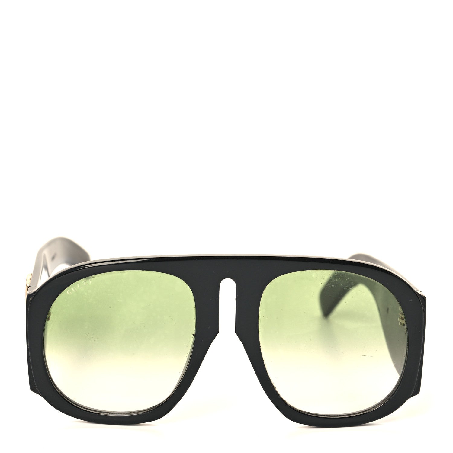 Gucci Oversized Aviator Sunglasses GG0152S Black 2 of 10