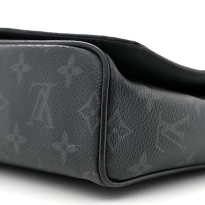 Louis Vuitton Monogram Eclipse District PM Black 10 of 14