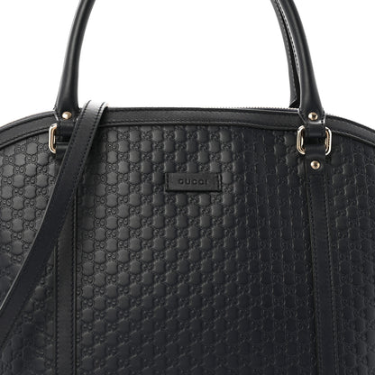 Gucci Soft Microguccissima Dome Satchel Navy 8 of 14