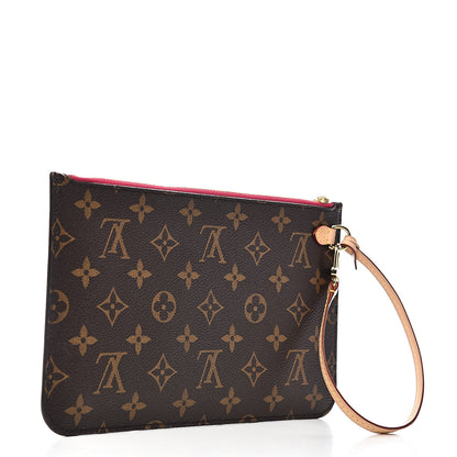 Louis Vuitton Monogram Neverfull MM GM Pochette Pivoine 3 of 9