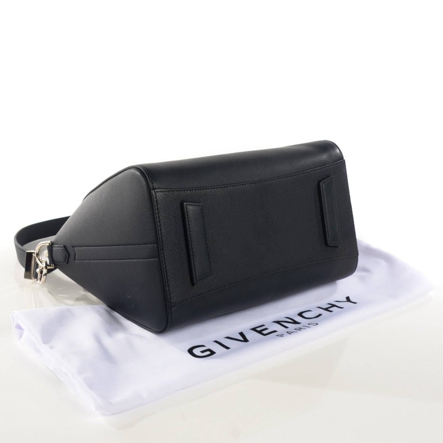 Sugar Goatskin Small Antigona Navy