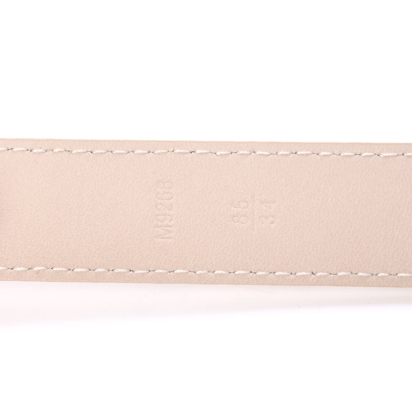 Damier Azur LV Initiales Belt 85 34