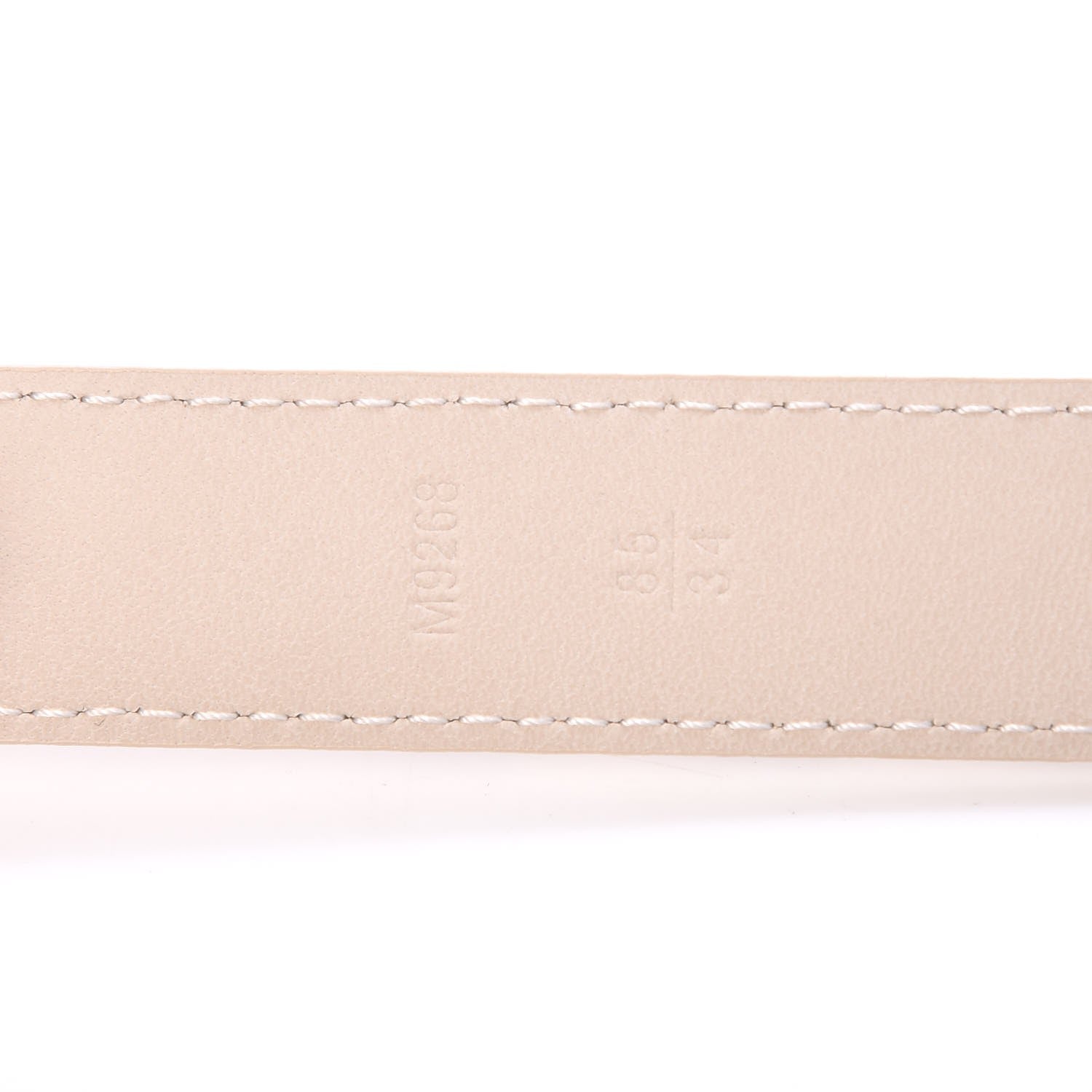 Louis Vuitton Damier Azur LV Initiales Belt 85 34 8 of 9