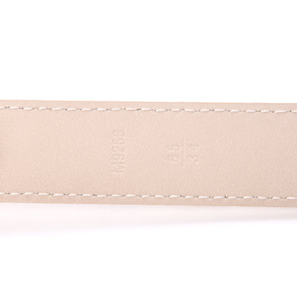 Louis Vuitton Damier Azur LV Initiales Belt 85 34 8 of 9