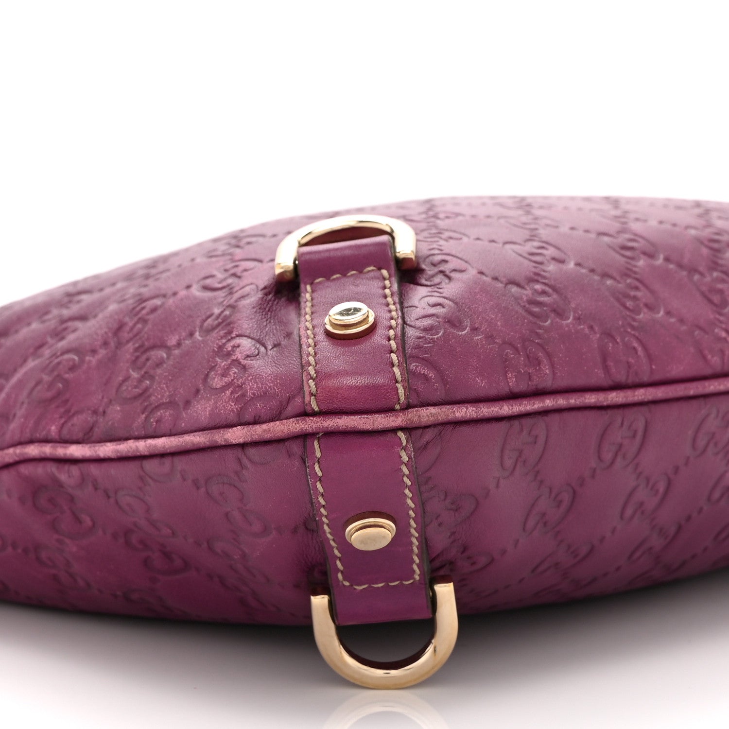Gucci Guccissima Abbey Messenger Bag Purple 10 of 17