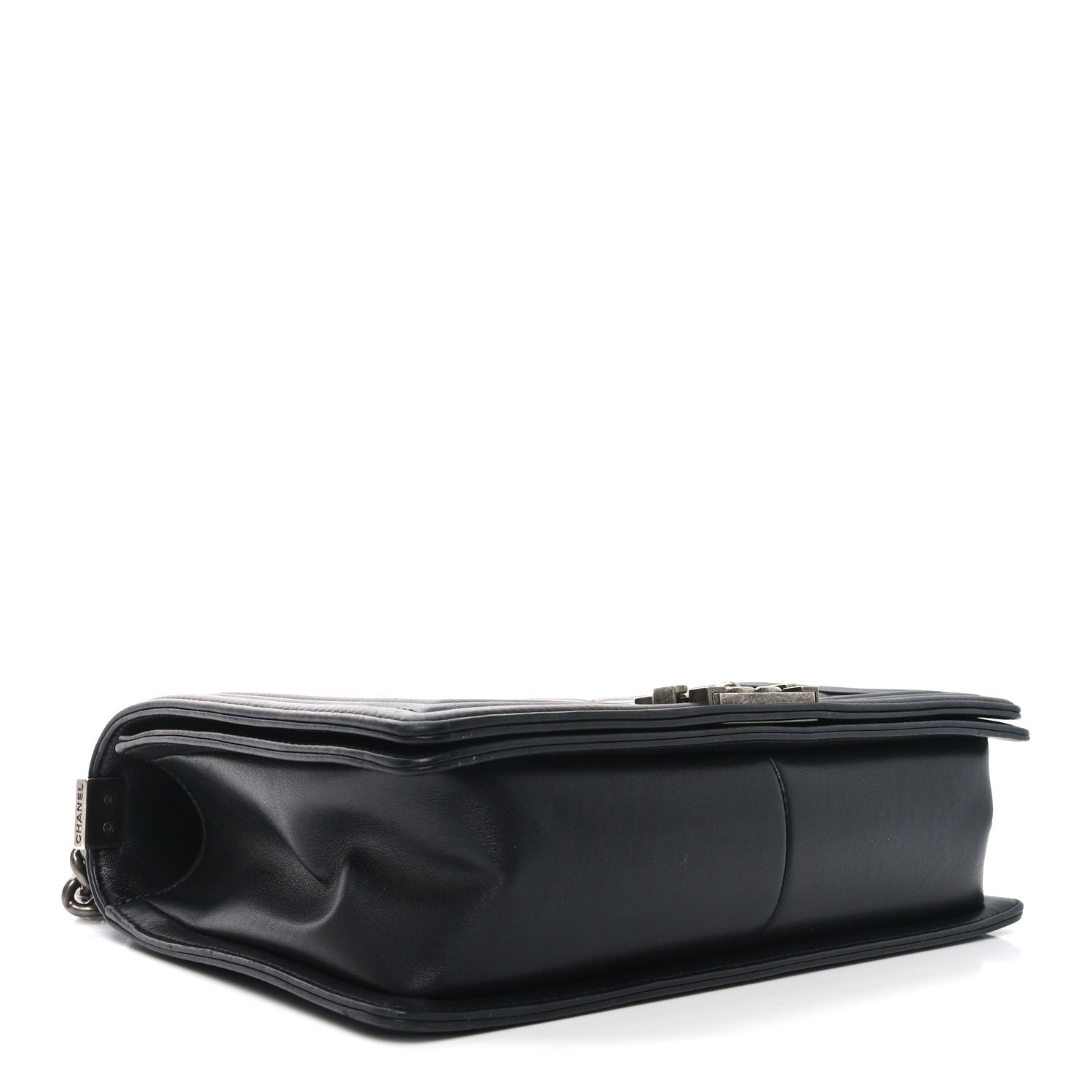 Chanel Lambskin Quilted New Medium Boy Flap Black 4 of 10