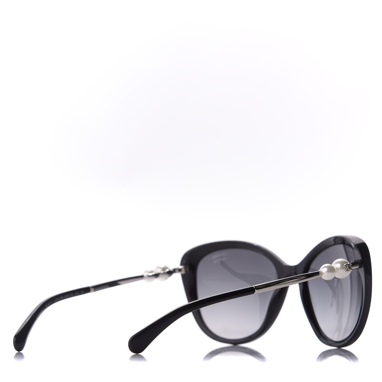Chanel Pearl Polarized Sunglasses 5338-H-A Black 4 of 10