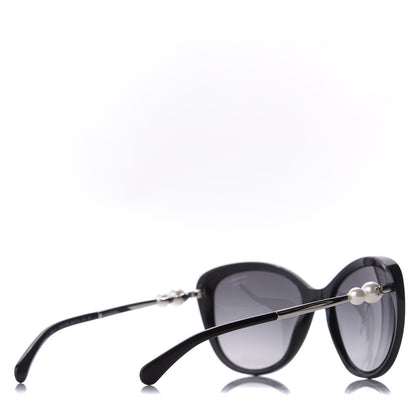 Chanel Pearl Polarized Sunglasses 5338-H-A Black 4 of 10