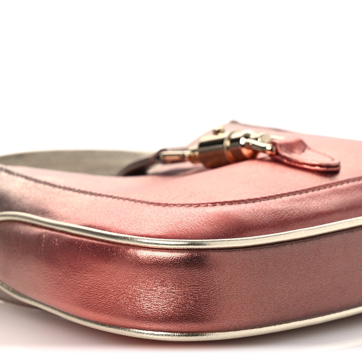 Metallic Faded Nappa Mini Jackie 1961 Copper