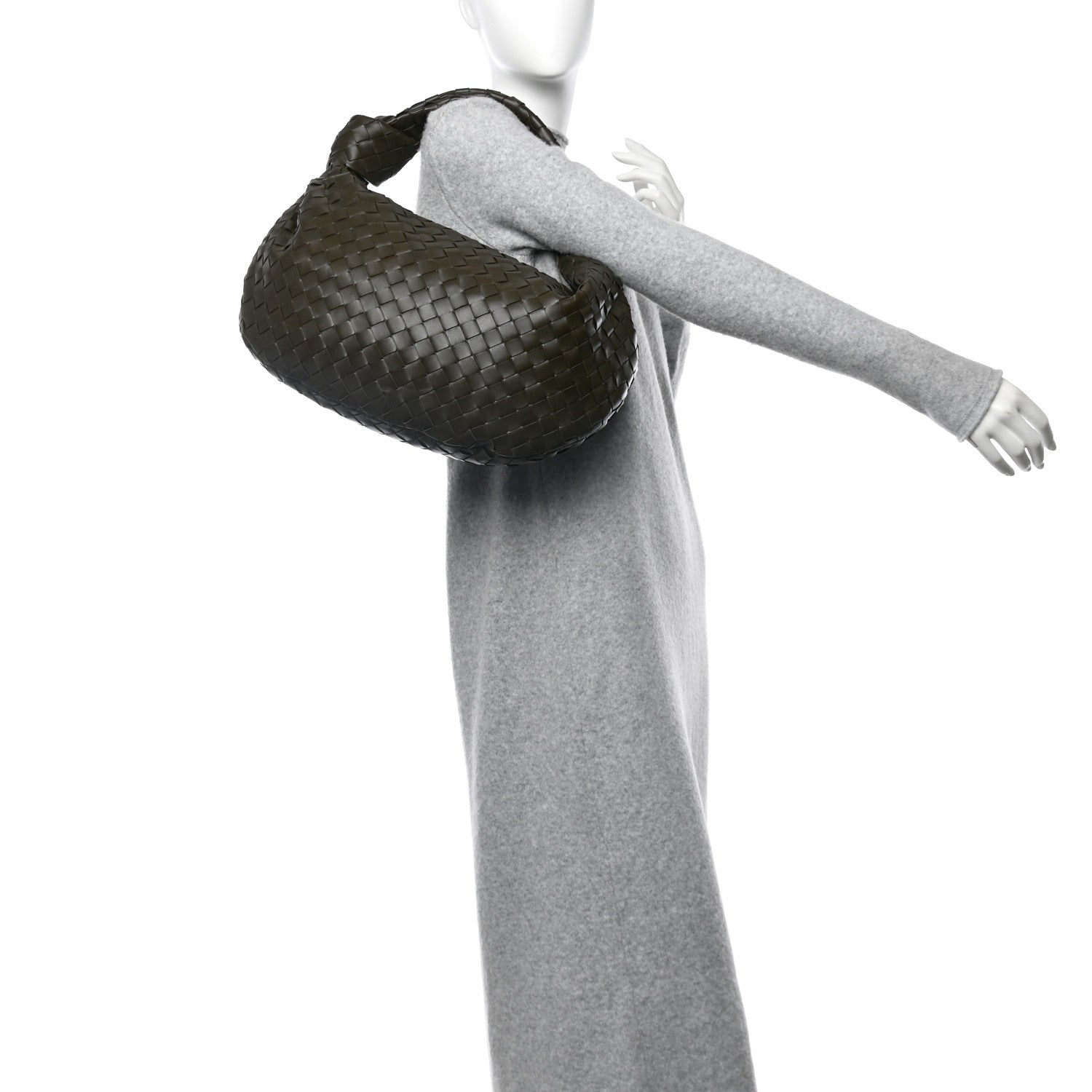 Bottega Veneta Nappa Intrecciato Small Jodie Kaki 2 of 10