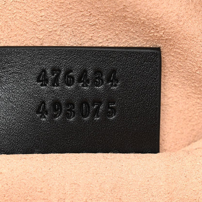 Gucci Calfskin Matelasse GG Marmont Belt Bag 95 38 Black 7 of 10