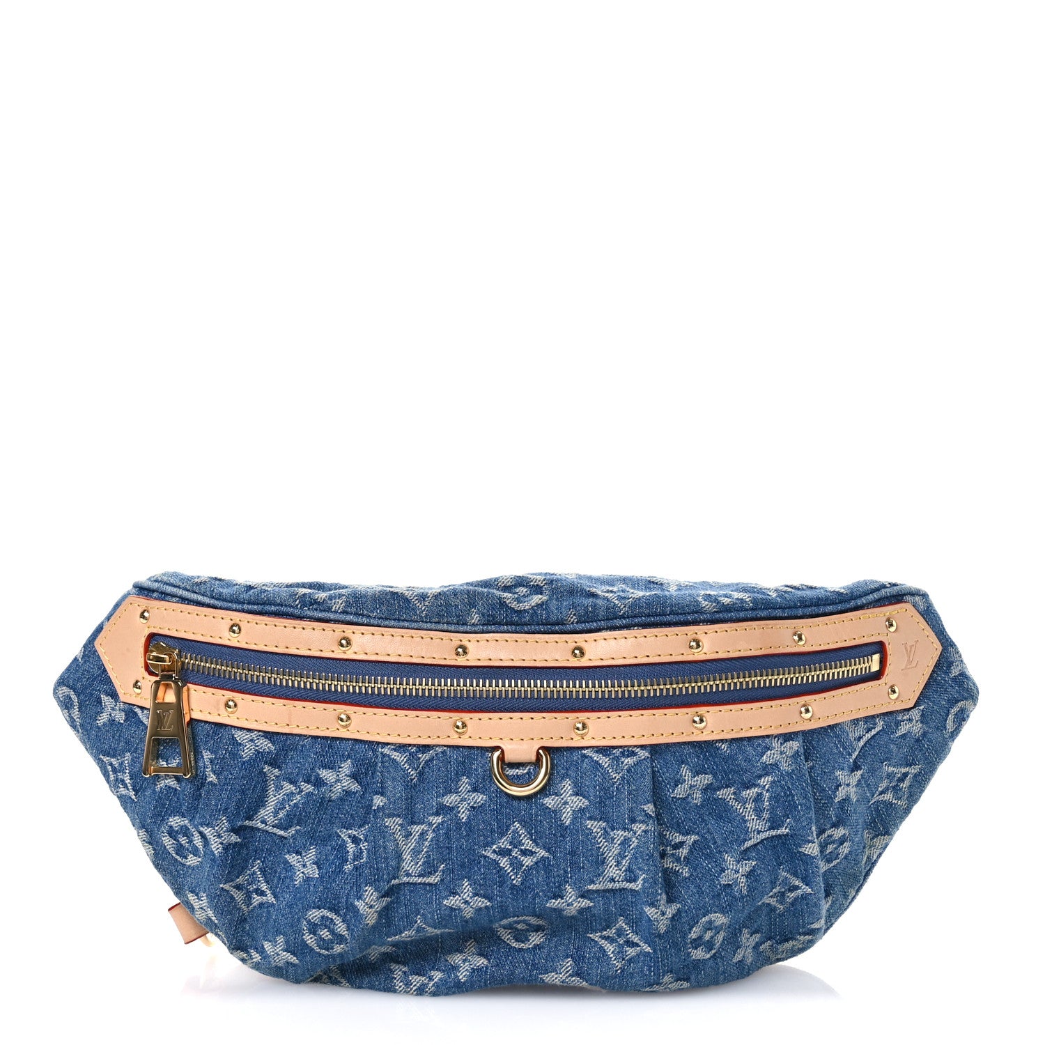 Louis Vuitton Monogram Denim High Rise Bumbag Blue 1 of 10