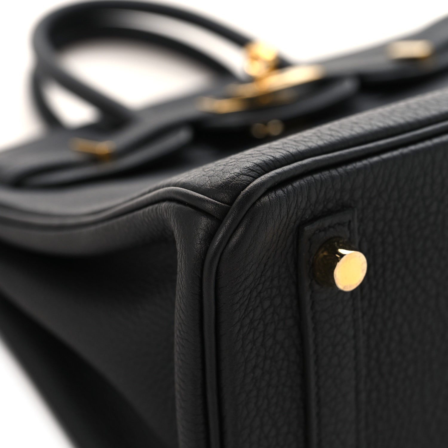 Hermes Togo Birkin 25 Black 9 of 13