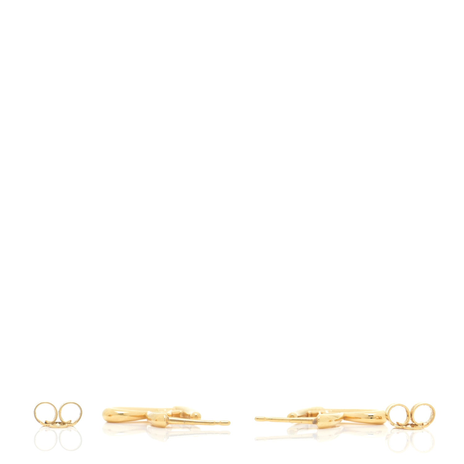 Louis Vuitton Fall In Love Heart Earrings PM Gold 6 of 10