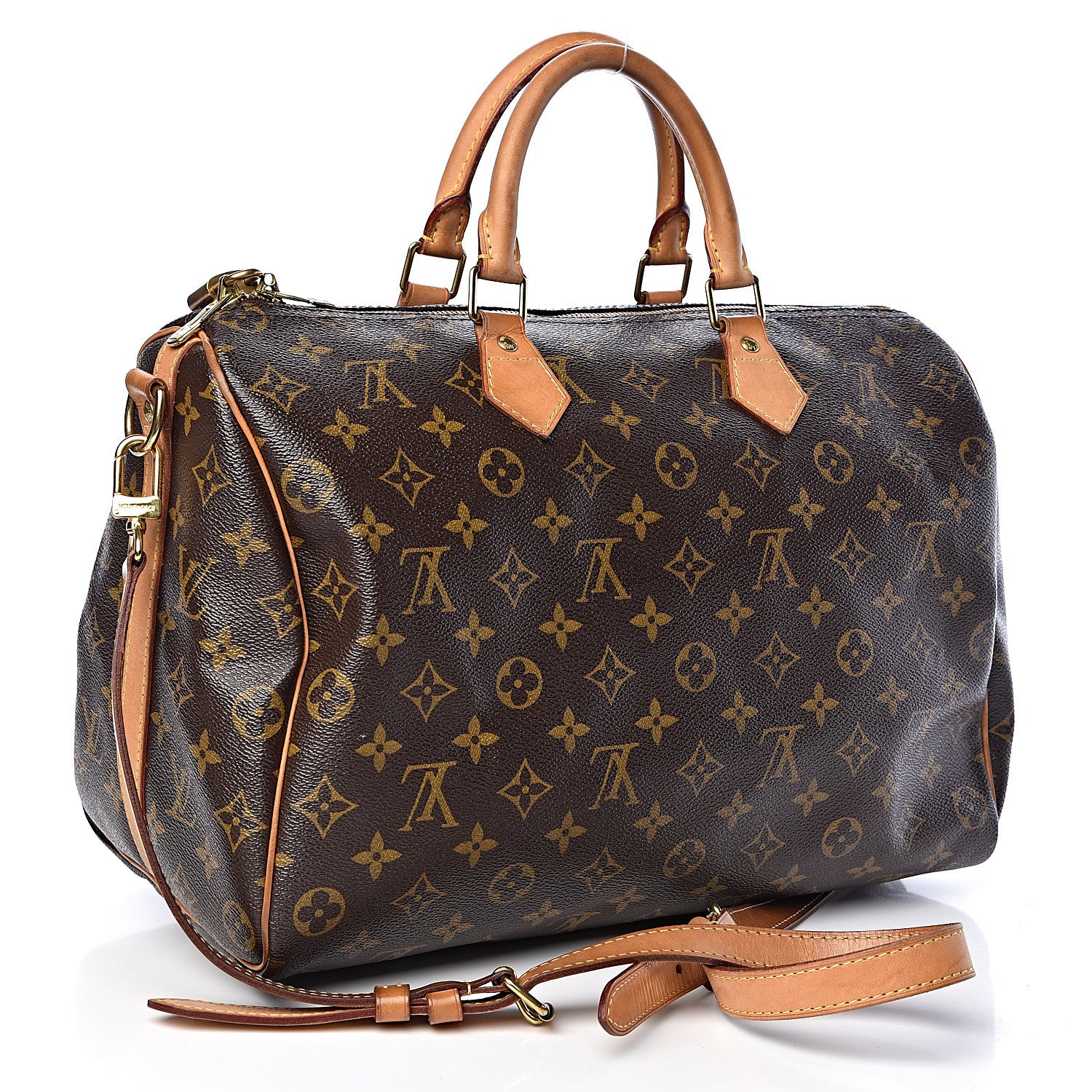Louis Vuitton Monogram Speedy Bandouliere 35 3 of 11