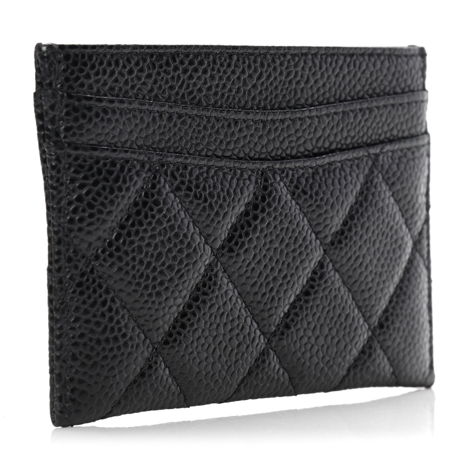 Chanel Caviar Quilted Card Holder Black 2 of 5