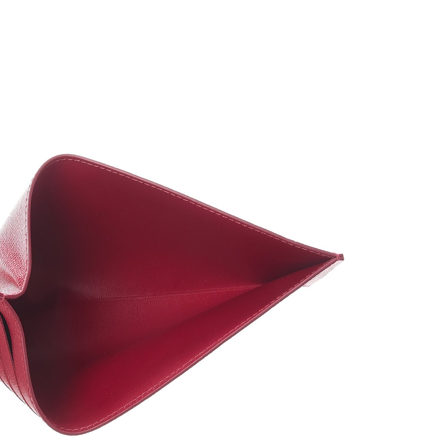 Calfskin Felicie Card Holder Insert Fuchsia