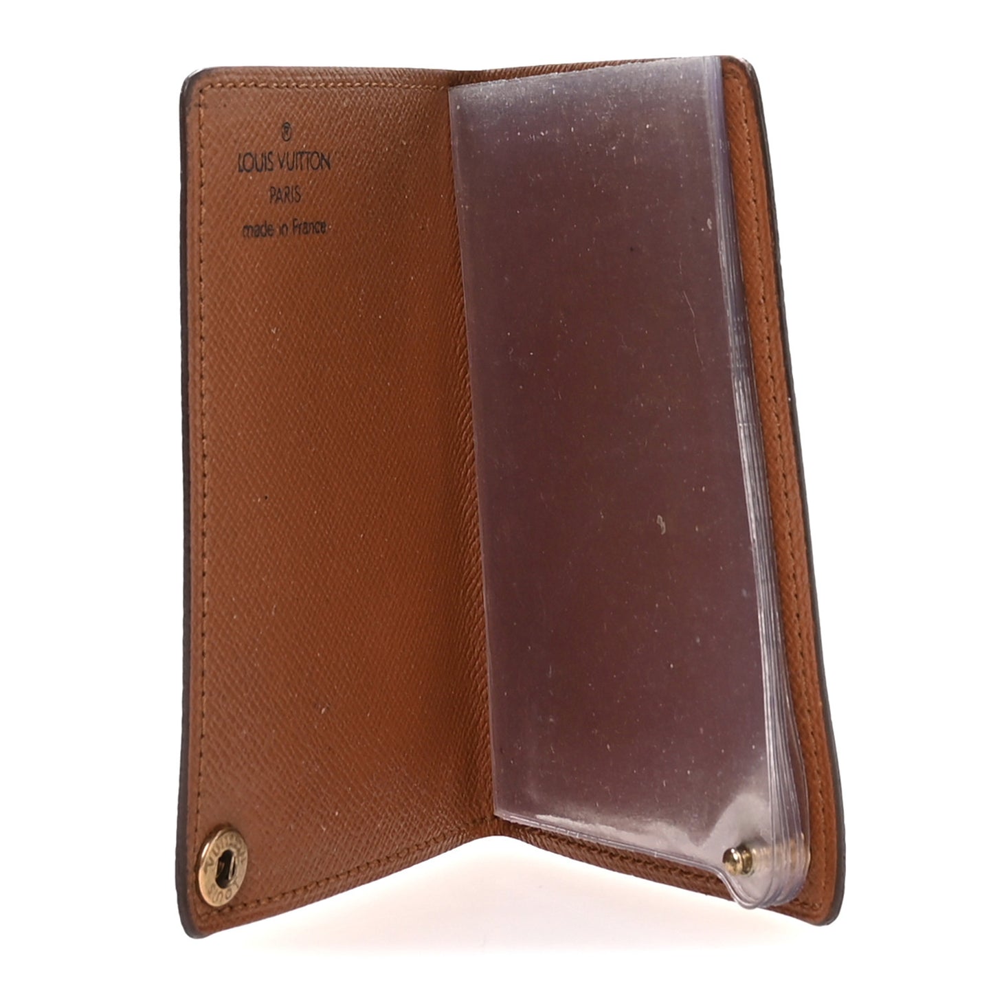 Monogram Credit Card Photo Holder