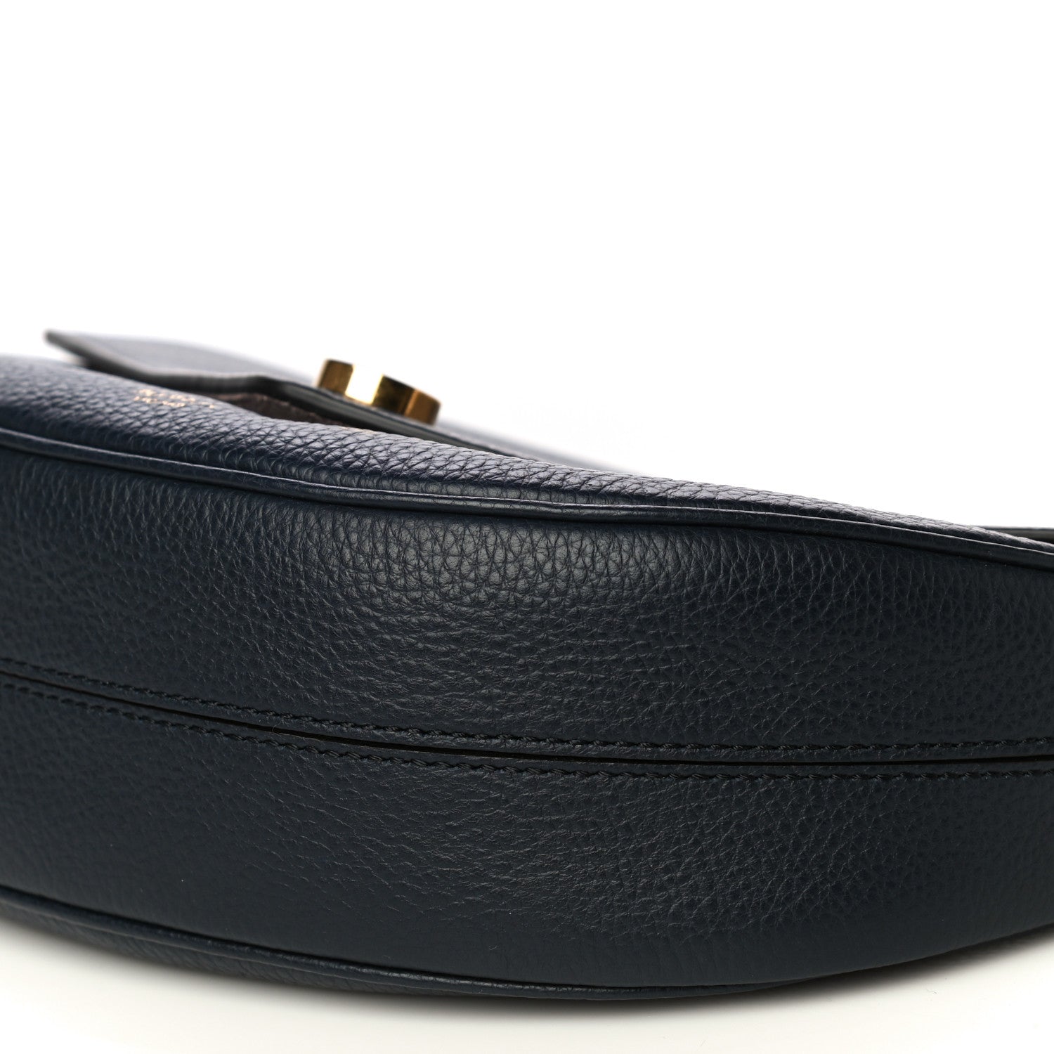 Mulberry Small Classic Grain Calfskin Brockwell Clutch Bright Blue 8 of 10