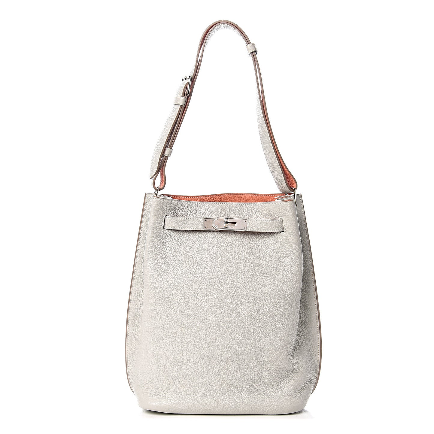 Taurillon Clemence So Kelly 22 Gris Perle Crevette